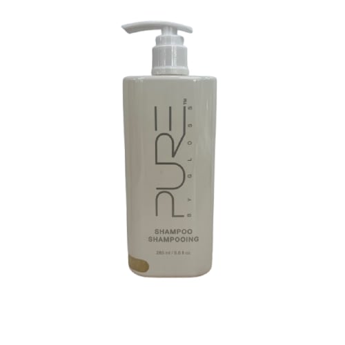Pure by Gloss Shampoo, PET Bottle, Bilingual, 9.6oz/285ml